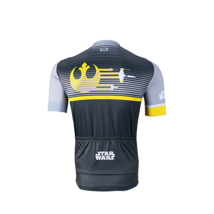 Rudy Project Star Wars Luke Skywalker Resistance Cycling Jersey - Grey/Black/Yellow