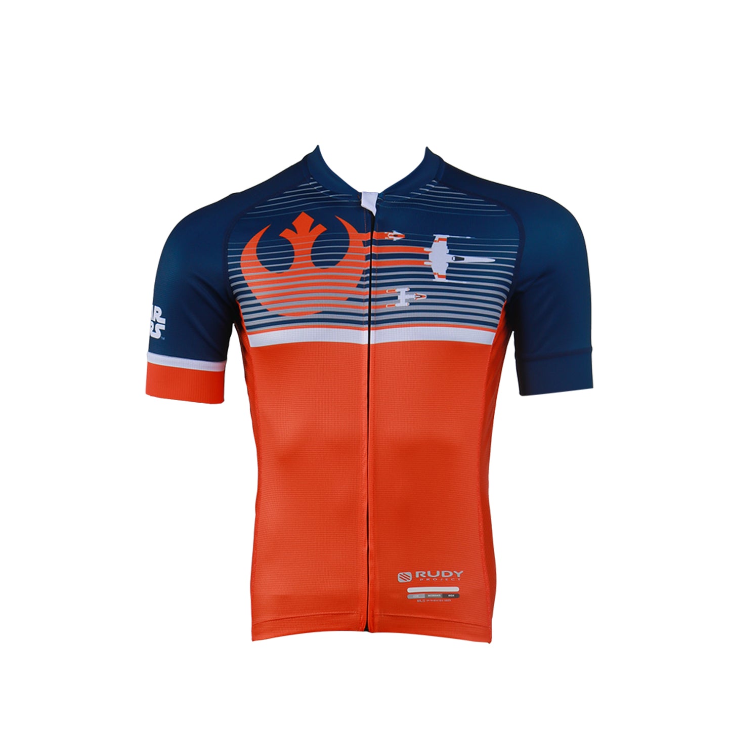 Rudy Project Star Wars Luke Skywalker Resistance Cycling Jersey - Orange/Navy