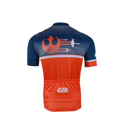Rudy Project Star Wars Luke Skywalker Resistance Cycling Jersey - Orange/Navy