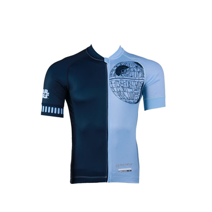 Rudy Project Star Wars Storm Trooper Death Star Cycling Jersey - Navy/Light Blue