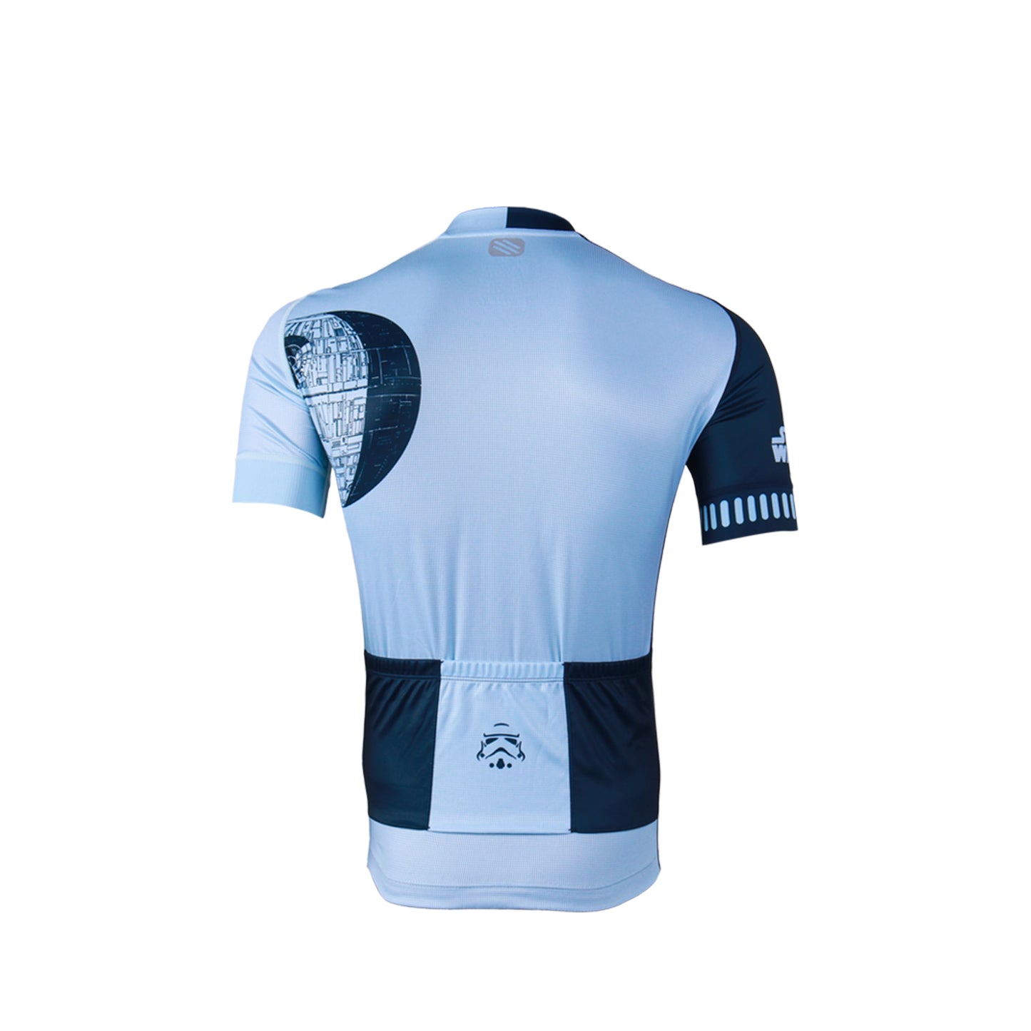 Rudy Project Star Wars Storm Trooper Death Star Cycling Jersey - Navy/Light Blue