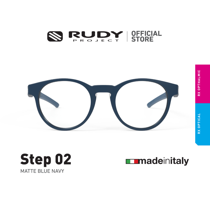 Step 2 Optical Eyewear Blue Navy Matte