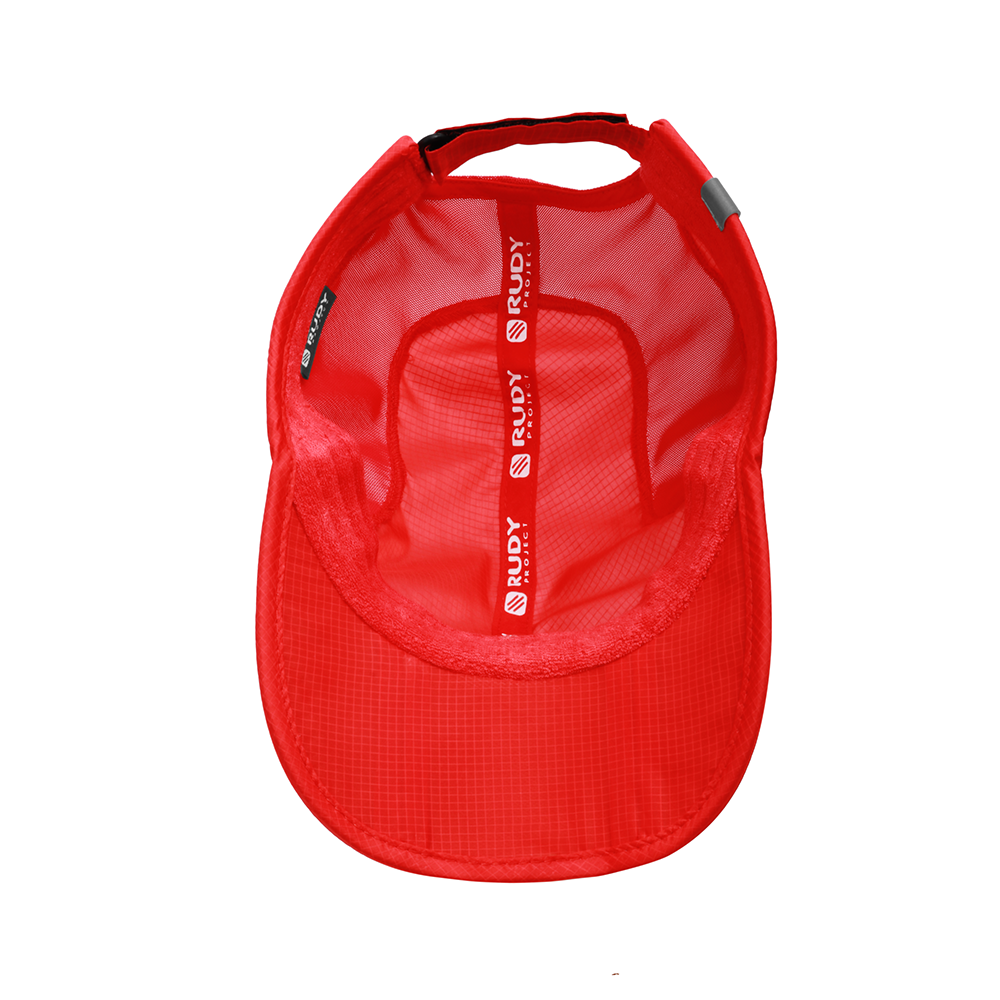 Emblem Logo Foldable Cap Red