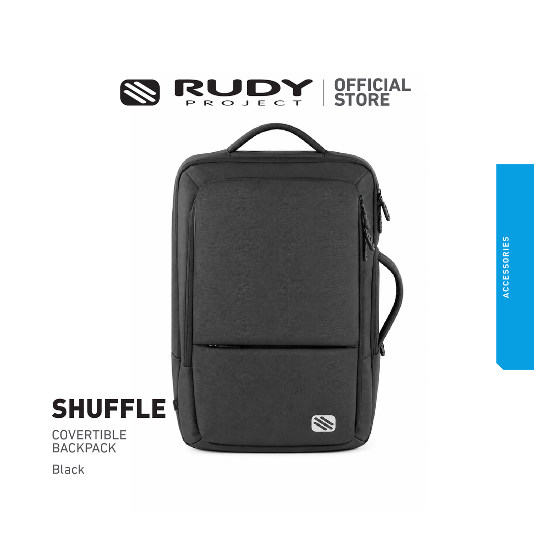 Shuffle Convertible Backpack Black