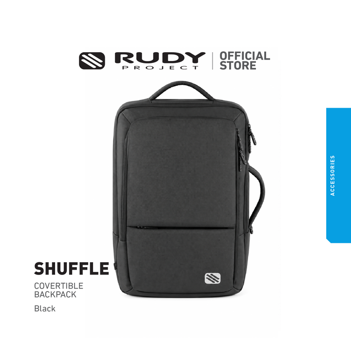 Shuffle Convertible Backpack Black