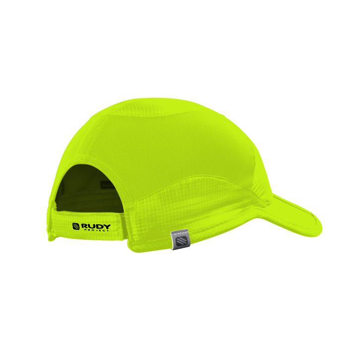 Emblem Logo Foldable Cap Yellow Fluo