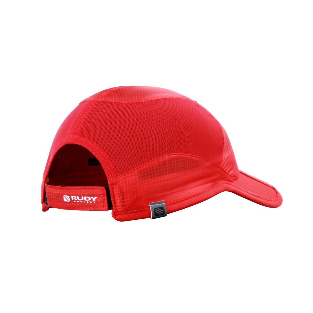Emblem Logo Foldable Cap Red