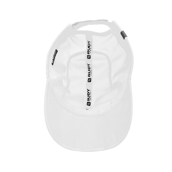 Emblem Logo Foldable Cap White