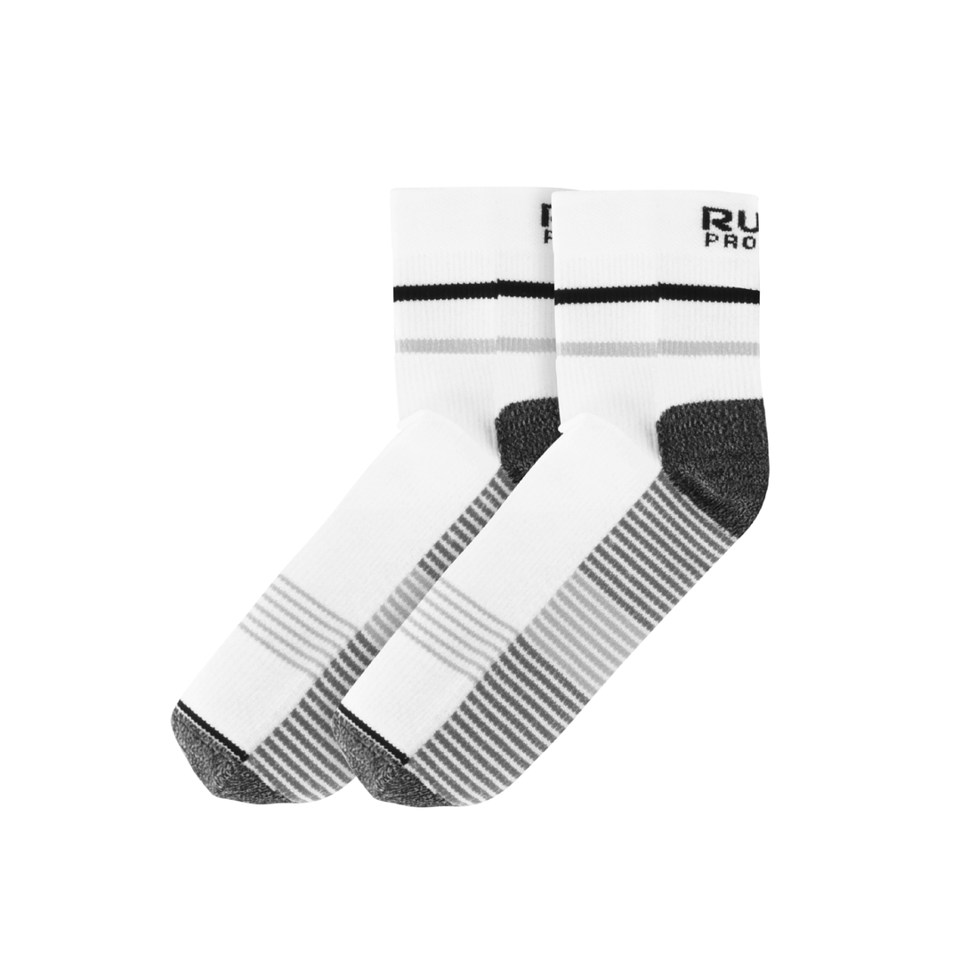 Mid Cut Sports Socks White