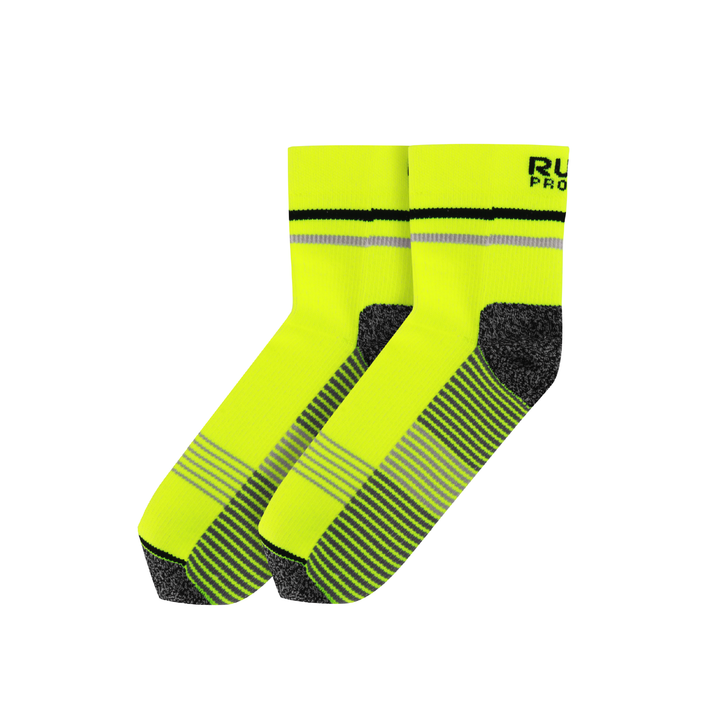 Mid Cut Sports Socks Yellow