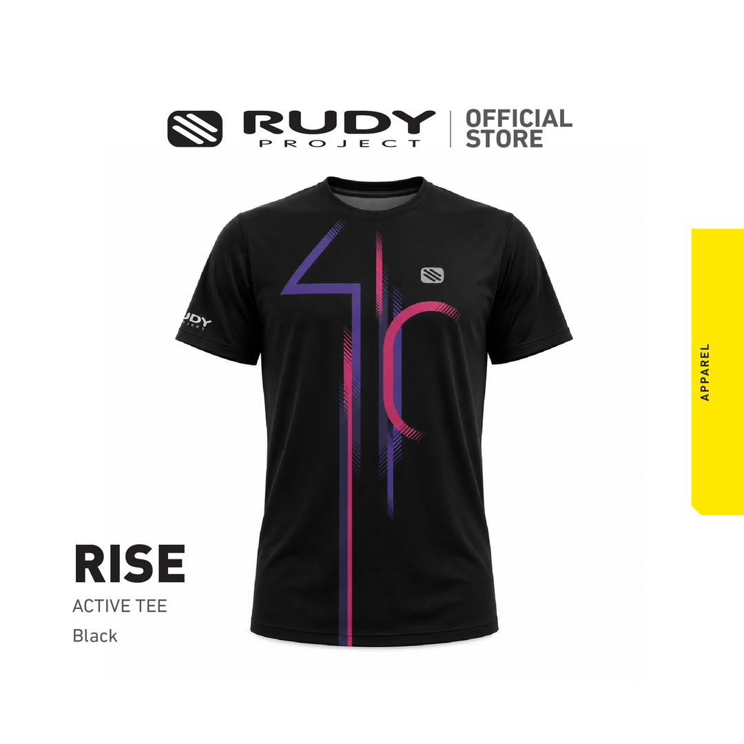 40th Anniversary Active Tee Black