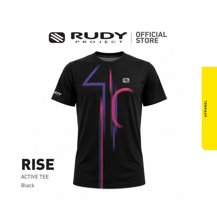 40th Anniversary Active Tee Black