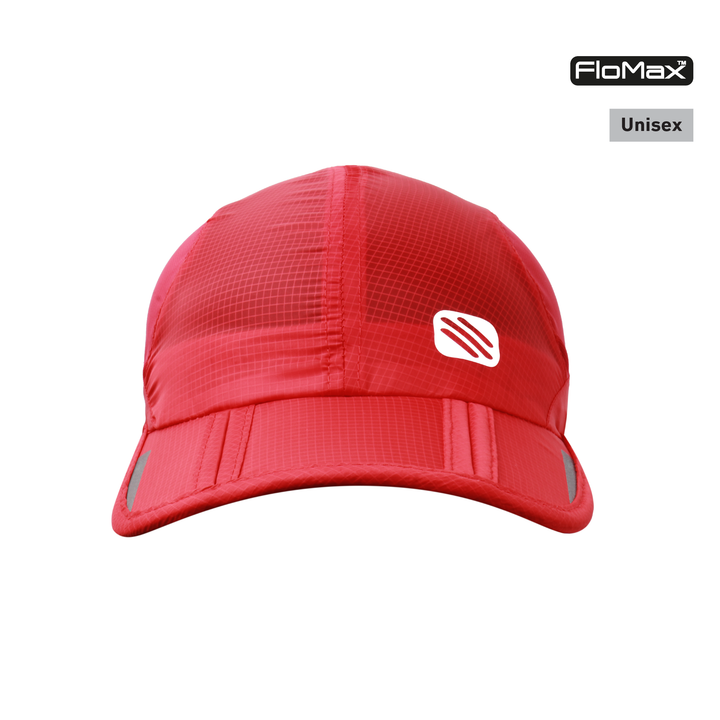Emblem Logo Foldable Cap Red
