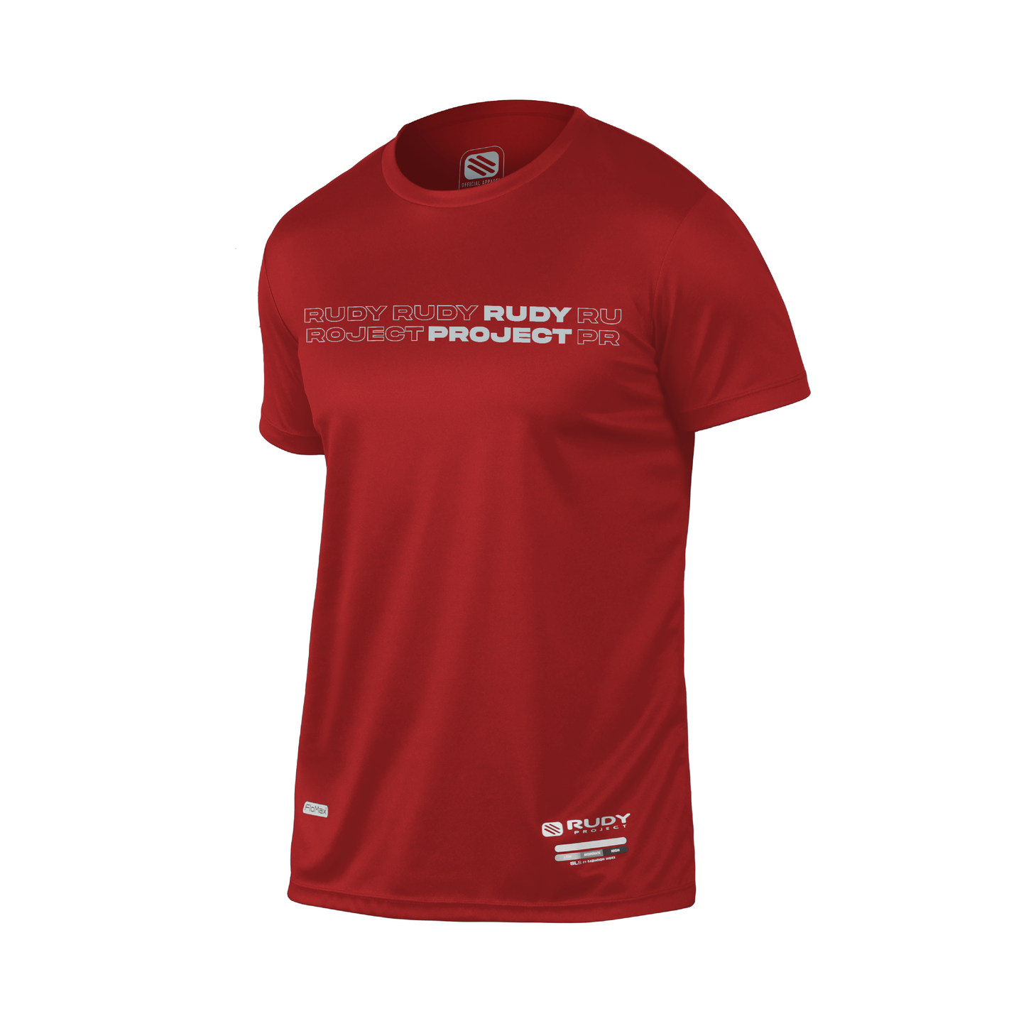 Outline Active Tee in Red