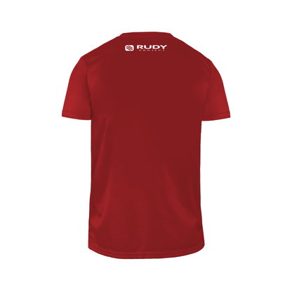 Outline Active Tee in Red