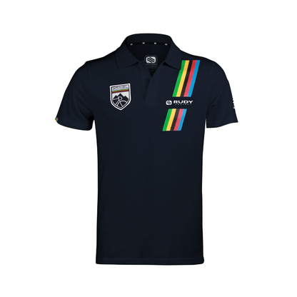 Limited Edition Gravel World Champion Polo Shirt in Navy