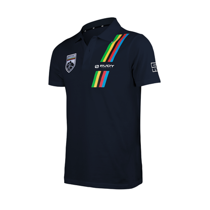 Limited Edition Gravel World Champion Polo Shirt in Navy