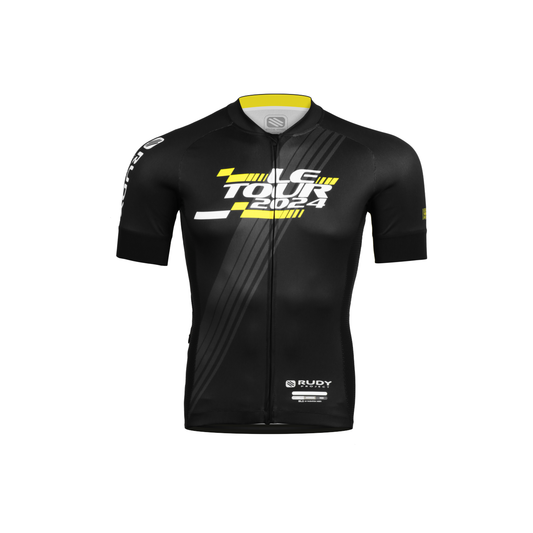 Le Tour Cycling Jersey in Black