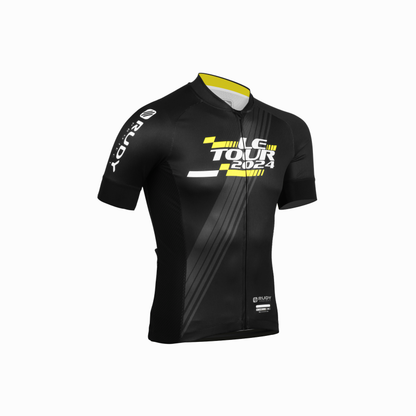 Le Tour Cycling Jersey in Black