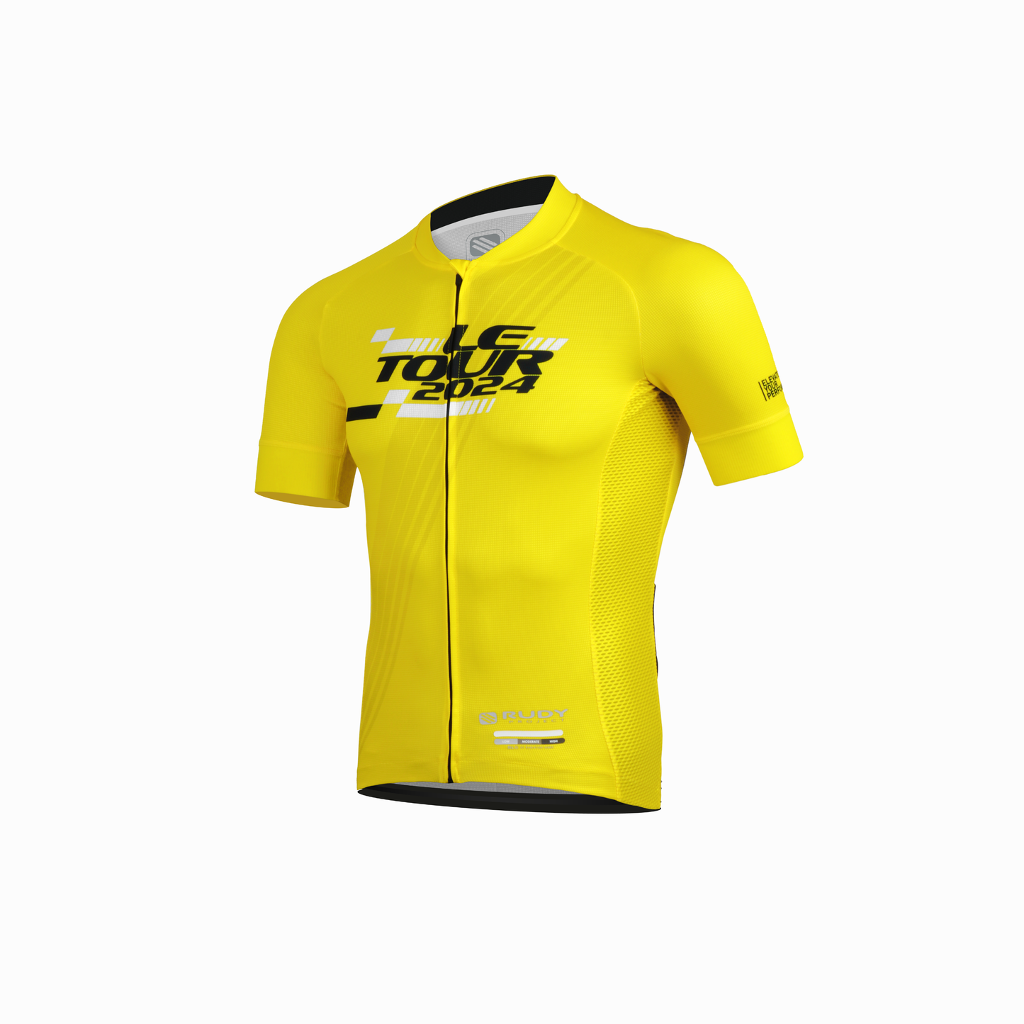 Le Tour Cycling Jersey in Yellow