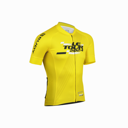 Le Tour Cycling Jersey in Yellow