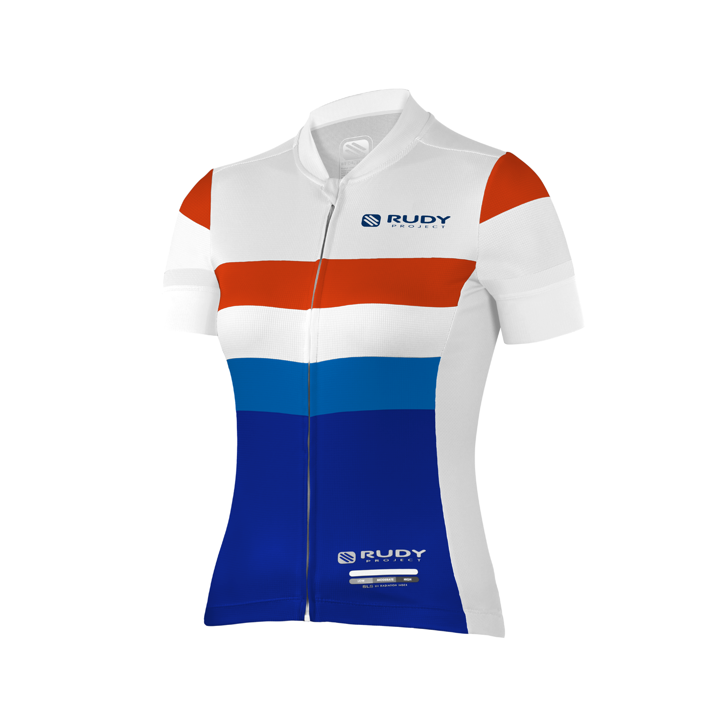 Rudy Project Women's Vintage Cycling Jersey in White Blue