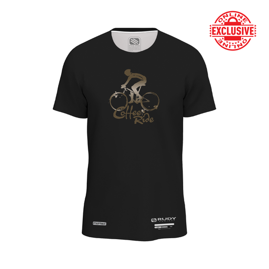 Coffee Ride Active Tee in Black