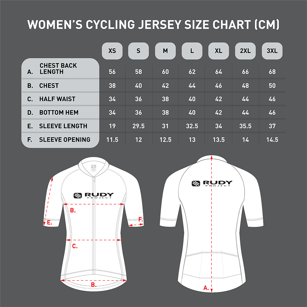 Rudy Project Women's Vintage Cycling Jersey in Red Pink
