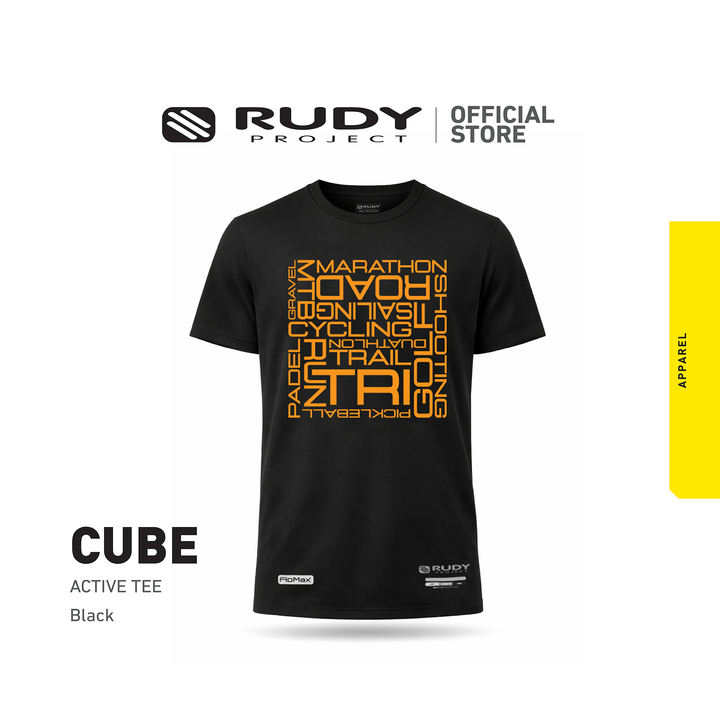 Cube Active Tee Black