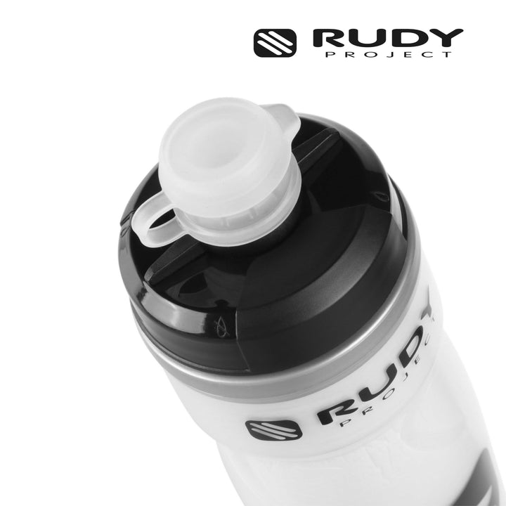 Emblem Insulated Water Bottle White