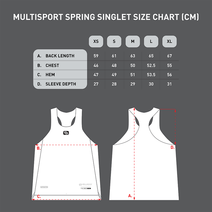 Sprint Singlet Black