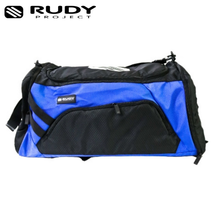 Zurigo Duffle Bag in Black-Blue