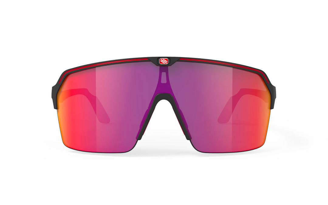 Spinshield Air Black Matte Multilaser Red