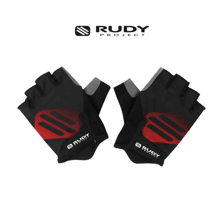 Cycling Gloves Black Red