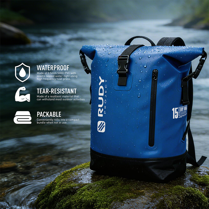 Creek 15L Dry Bag Backpack Blue