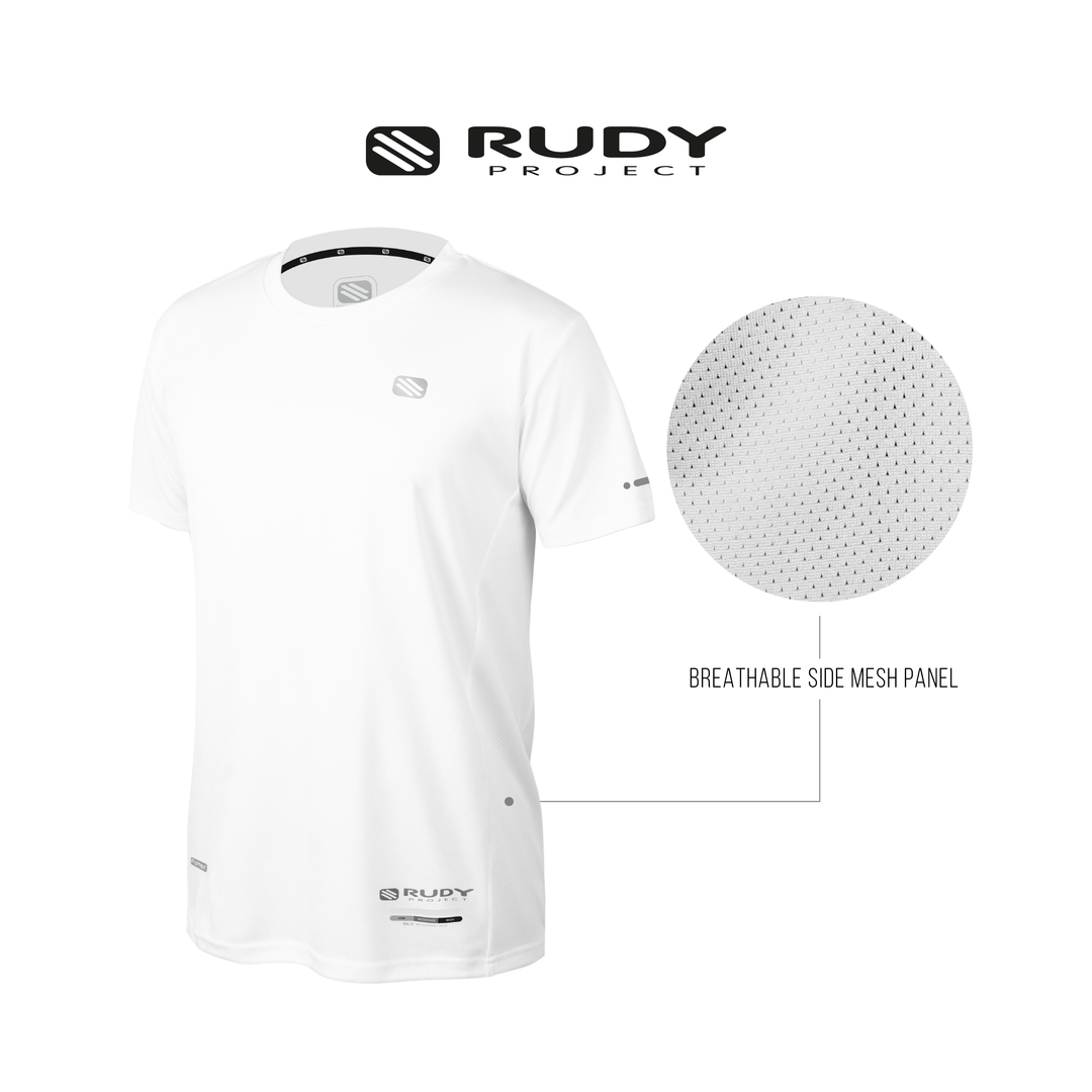 Emblem Logo Active Tee White