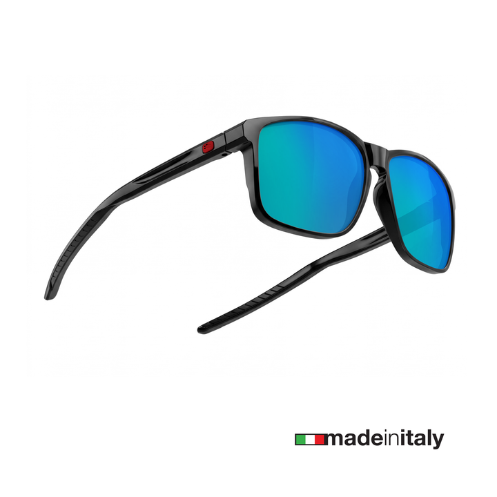 Overlap Sports Metallic Black Multilaser Lens