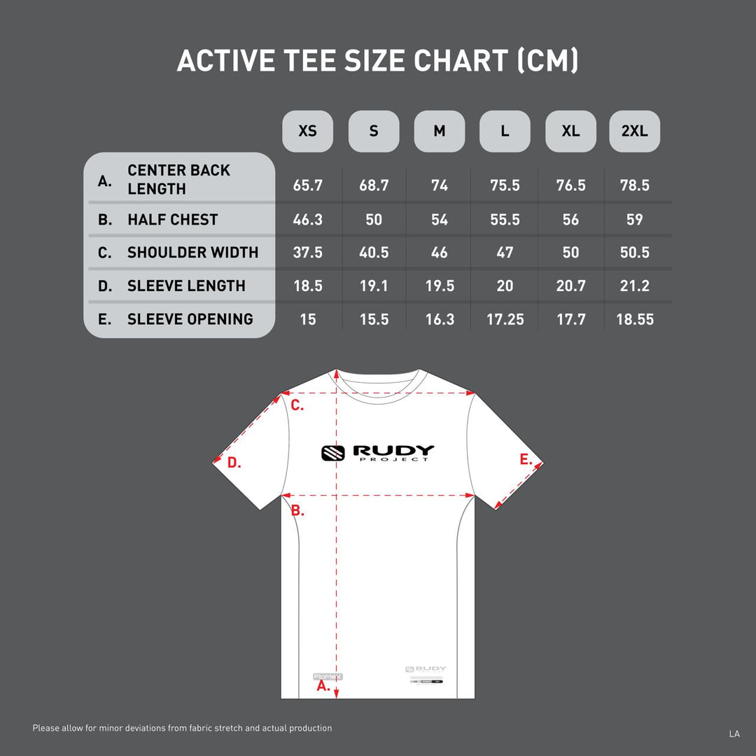 Emblem Logo Active Tee White