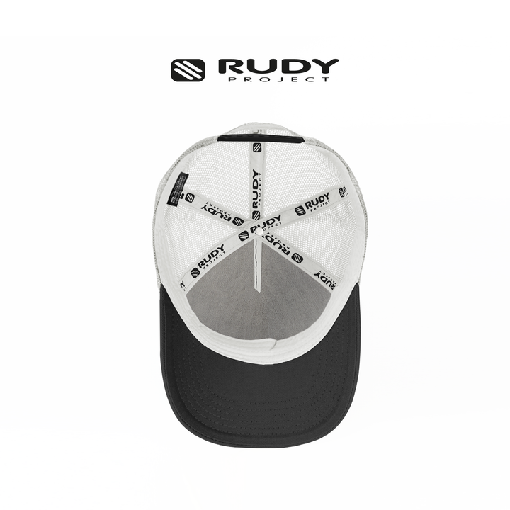 Trucker Cap Black White