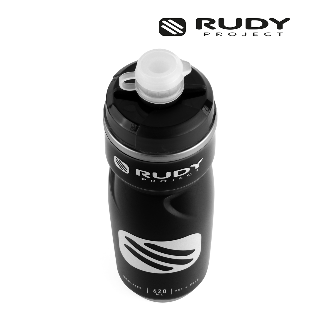 Emblem Insulated Water Bottle Black