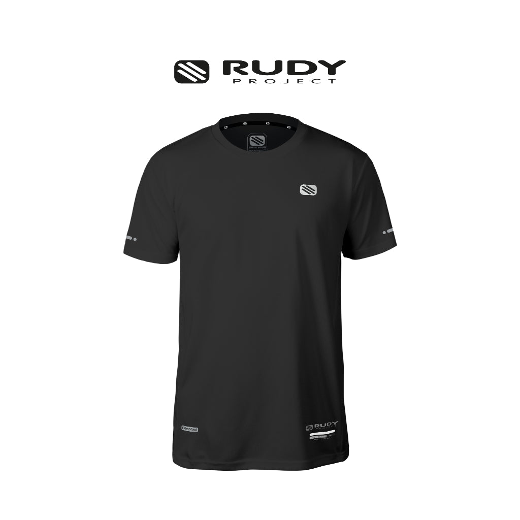 Rudy Project Emblem Logo Active Tee - Black sportswear