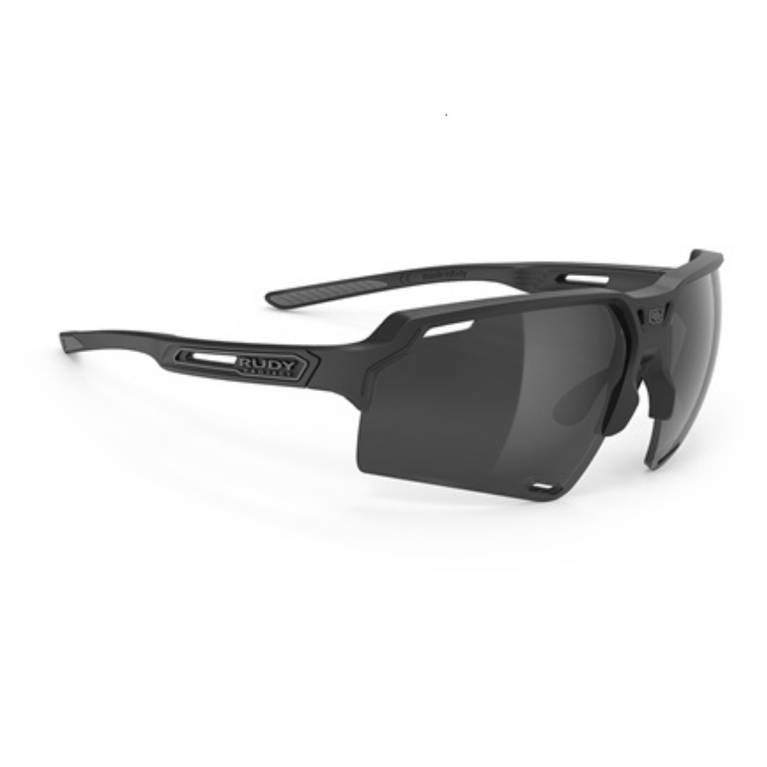 Deltabeat Eyewear in Black Matte - Smoke Black Lens