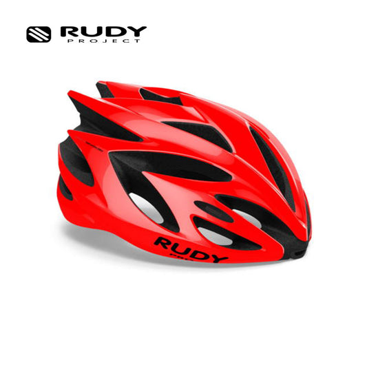 Rudy Project Helmet Rush Red Shiny Small for Road Mountain Bike Outdoor Bicycle Sports (51 - 55 cm)