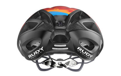 Rudy Project Helmet Bahrain Victorious Black-Papaya Medium (Size: 55 - 58 cm)
