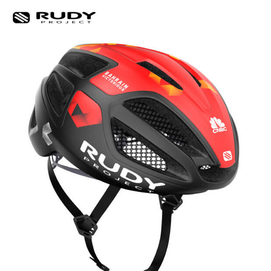 Rudy Project Helmet Bahrain Victorious Black-Papaya Medium (Size: 55 - 58 cm)