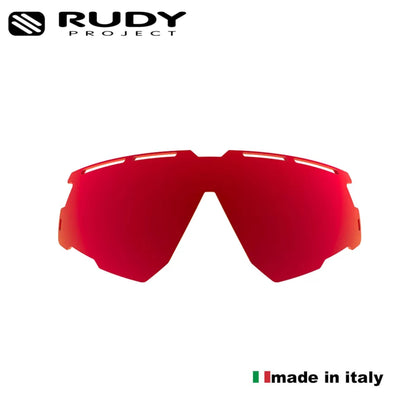 Rudy Project Defender Spare Lenses in Multilaser Red
