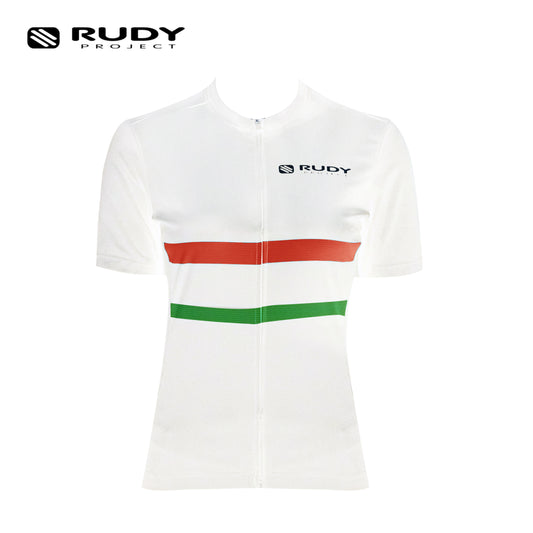 Rudy Project Womens Cycling Jersey Vintage in White Italy Model 4