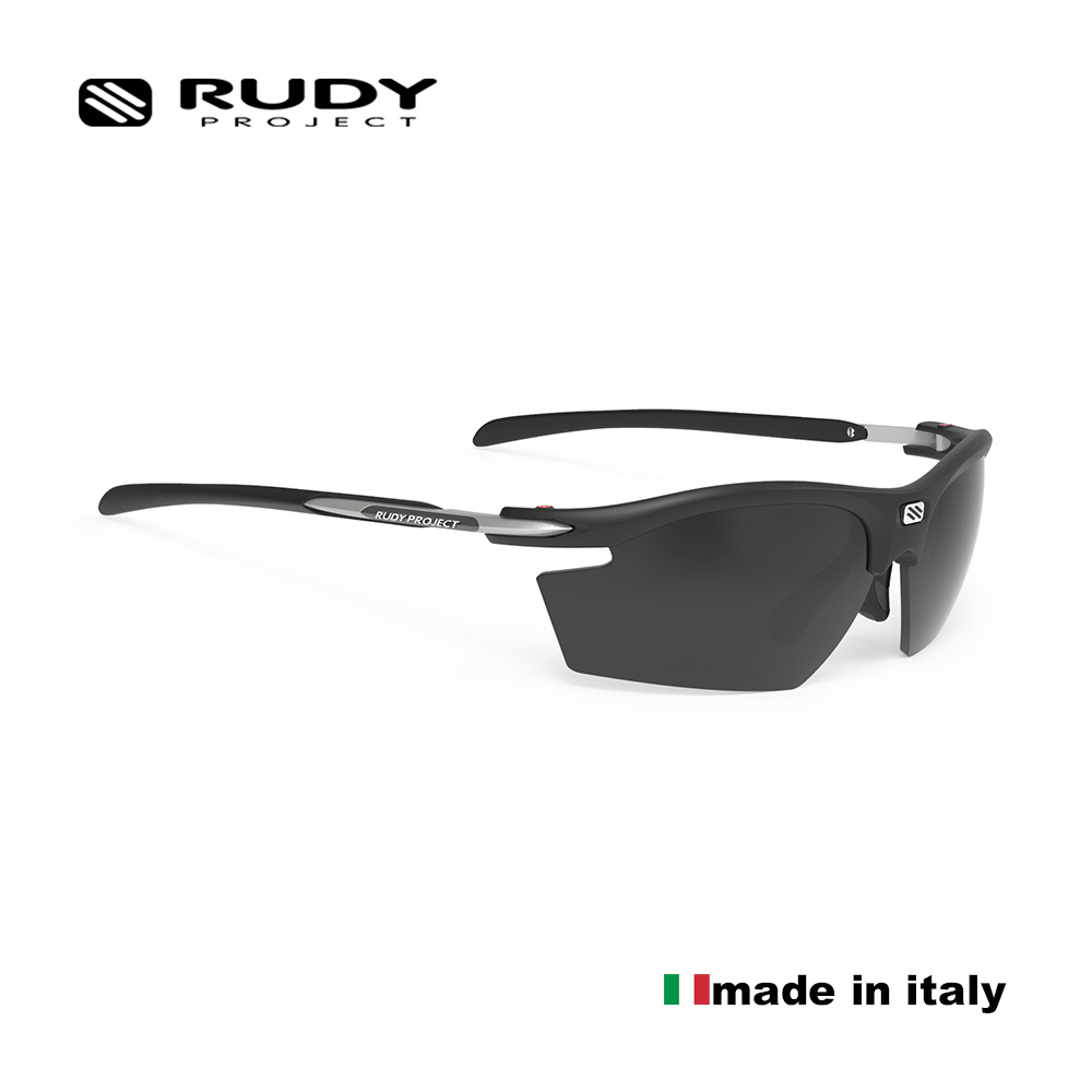 Rudy Project Performance Eyewear Rydon Black Matte Smoke Black for Cycling, Biking or Sports