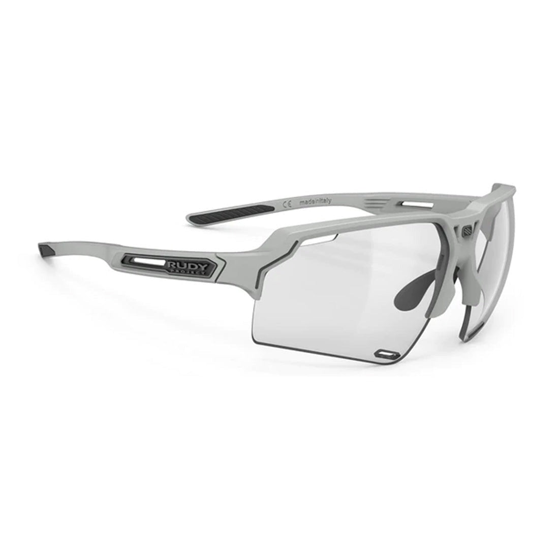 Deltabeat Eyewear in Light Grey Matte - ImpactX® Photochromic 2 Black