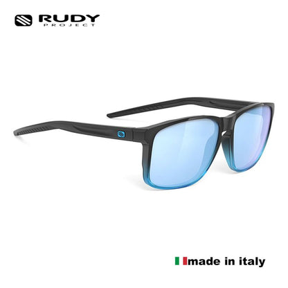 Rudy Project Lifestyle Eyewear Overlap Black Fade Crystal Azur Gloss Rp Optics Multilaser Ice